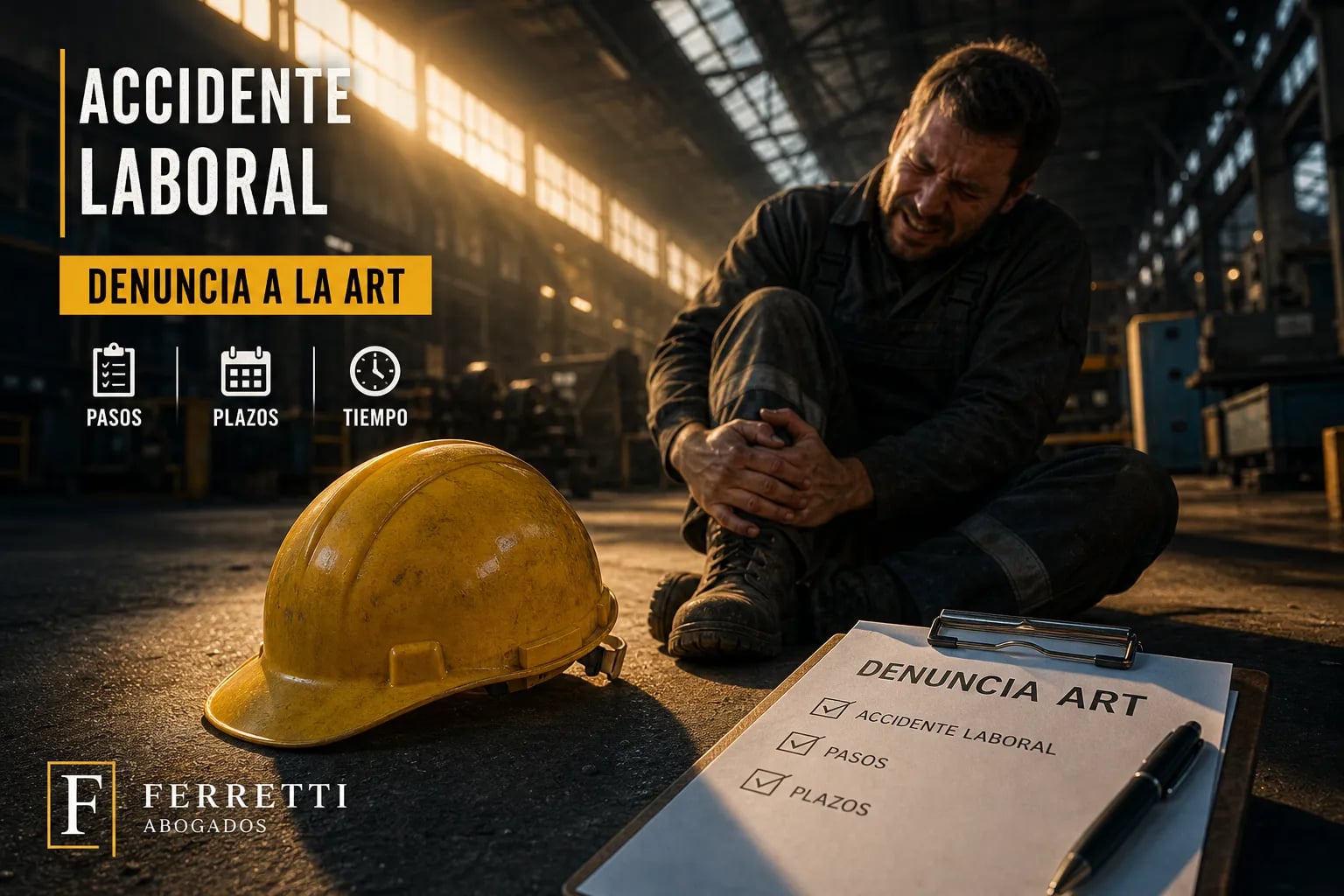 como denunciar un accidente laboral a la art pasos y plazos 1792152314802