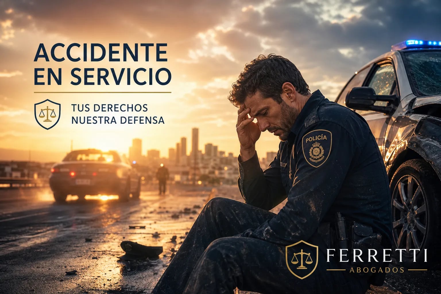 policia accidentado en servicio derechos y como reclamar 1792757198820