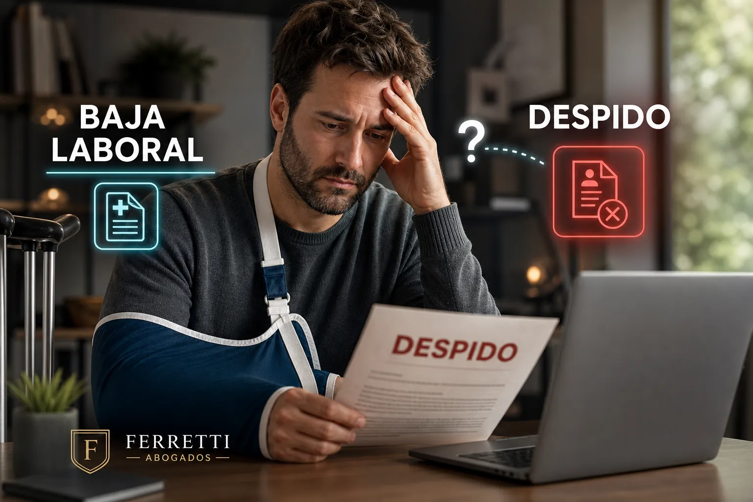 te pueden despedir durante la baja por accidente laboral 1785703992832